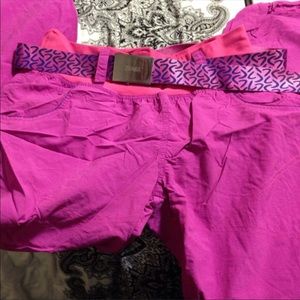 Zumba pants with belt